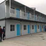 簡(jiǎn)易集裝箱房案例-建工集團(tuán)亦莊項(xiàng)目實(shí)拍圖