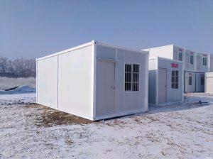 集裝箱活動房安裝過程